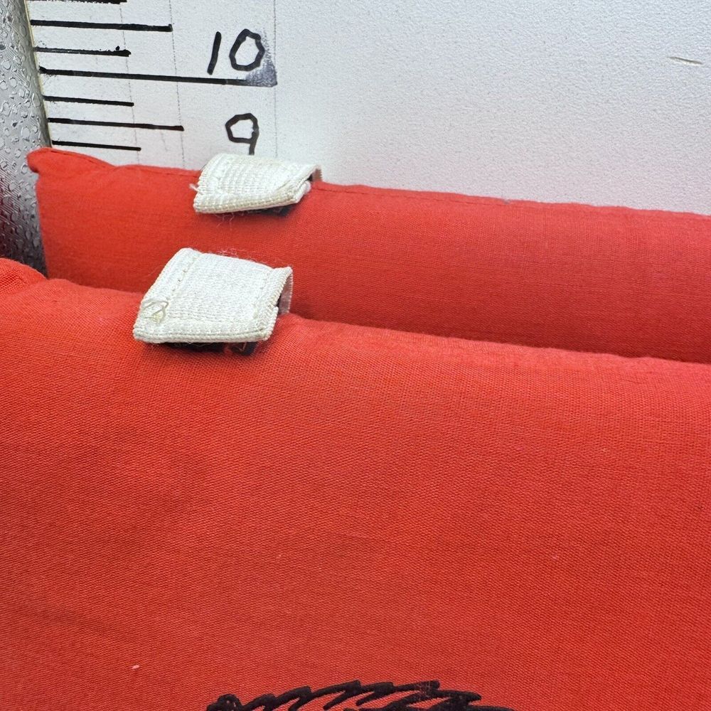 Shawnee Indians Football 2 Vintage Seat Cushions Red With Chief Logo Plymouth PA - Picture 15 of 15